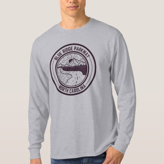Blue Ridge Parkway Schilderachtig Byway Virginia N T-shirt (Voorkant)