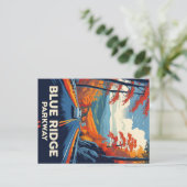 Blue Ridge Parkway Schilderachtig Drive Briefkaart (Staand voorkant)