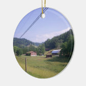 Blue Ridge Parkway Schilderachtig route Keramisch Ornament (Links)