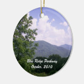 Blue Ridge Parkway Schilderachtig route Keramisch Ornament (Links)