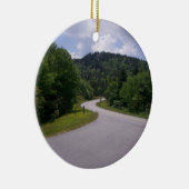 Blue Ridge Parkway Schilderachtig route Keramisch Ornament (Rechts)
