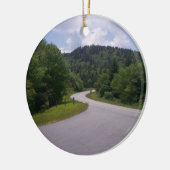 Blue Ridge Parkway Schilderachtig route Keramisch Ornament (Links)