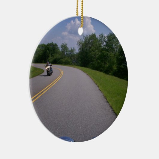 Blue Ridge Parkway Schilderachtig route Keramisch Ornament (Rechts)