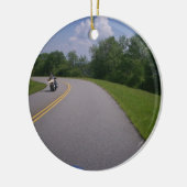 Blue Ridge Parkway Schilderachtig route Keramisch Ornament (Links)