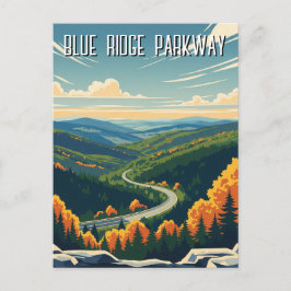 Blue Ridge Parkway Souvenir Briefkaart