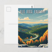 Blue Ridge Parkway Souvenir Briefkaart (Voorkant / Achterkant)