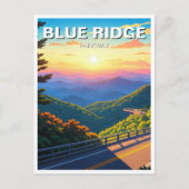 Blue Ridge Parkway Souvenir Briefkaart (Voorkant)
