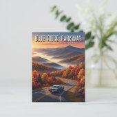 Blue Ridge Parkway Souvenir Briefkaart (Staand voorkant)