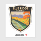 Blue Ridge Parkway  Sticker (Vel)