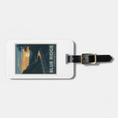 Blue Ridge Parkway Sunset Bagagelabel (Voorkant horizontaal)