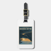 Blue Ridge Parkway Sunset Bagagelabel (Voorkant verticaal)