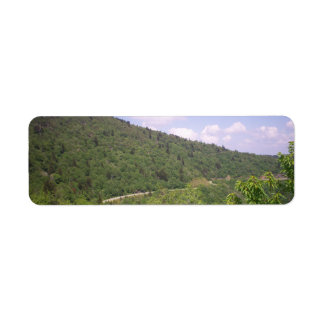 Blue Ridge Parkway Sweeping Road Etiket