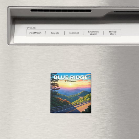 Blue Ridge Parkway Travel Magneet (Insitu (Vaatwasser))