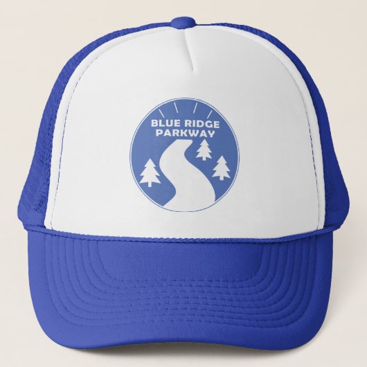 Blue Ridge Parkway Trucker Pet (Voorkant)