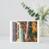 BLUE RIDGE PARKWAY - VIRGINIA - NOORD CAROLINA US BRIEFKAART (Staand voorkant)