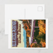 BLUE RIDGE PARKWAY - VIRGINIA - NOORD CAROLINA US BRIEFKAART (Voorkant / Achterkant)