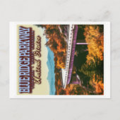 BLUE RIDGE PARKWAY - VIRGINIA - NOORD CAROLINA US BRIEFKAART (Voorkant)