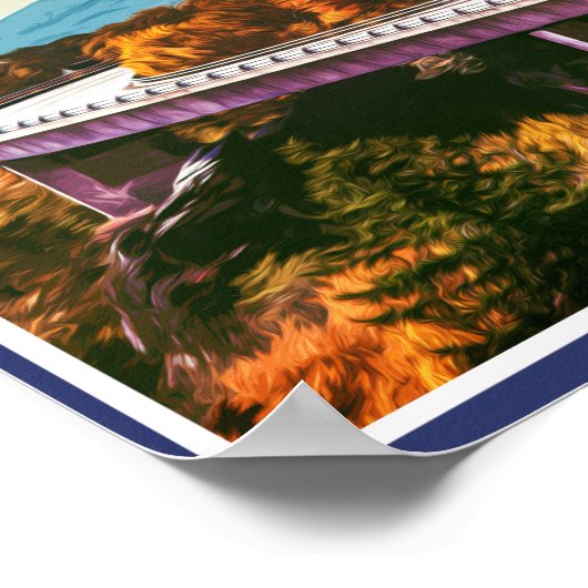 BLUE RIDGE PARKWAY - VIRGINIA - NOORD CAROLINA US POSTER (Hoek)