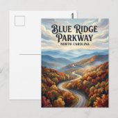 Blue Ridge Parkway VS Briefkaart (Voorkant / Achterkant)