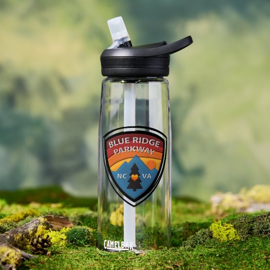 Blue Ridge Parkway Waterfles (Buiten (Gedraaid) )