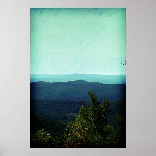 Blue Ridge Poster (Voorkant)