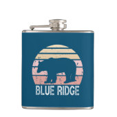 Blue Ridge Retro Beer Heupfles (Voorkant)