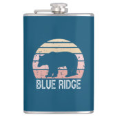 Blue Ridge Retro Beer Heupfles (Voorkant)