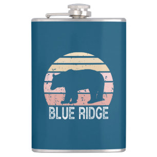 Blue Ridge Retro Beer Heupfles
