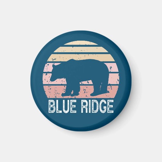 Blue Ridge Retro Beer Magneet (Voorkant)