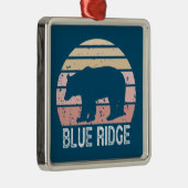 Blue Ridge Retro Beer Metalen Ornament (Rechts)