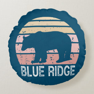 Blue Ridge Retro Beer Sierkussen Rond Kussen
