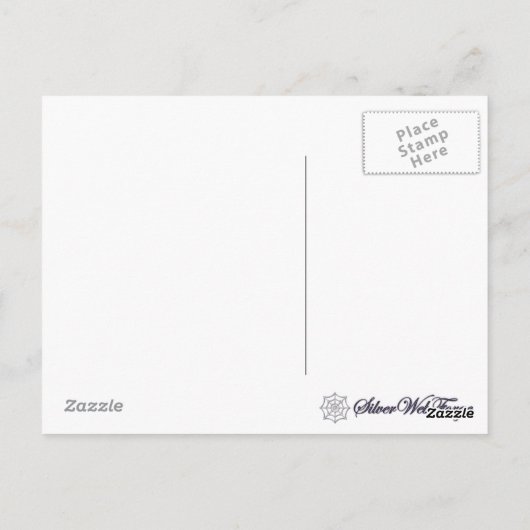 Blue Ridge Spring Briefkaart (Achterkant)