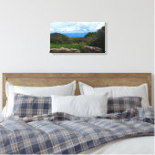 Blue Ridge Spring Canvas Print (Insitu (Slaapkamer))