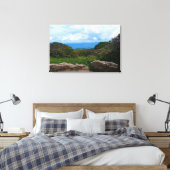 Blue Ridge Spring Canvas Print (Insitu (Slaapkamer))