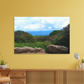 Blue Ridge Spring Canvas Print (Insitu (Woonkamer))
