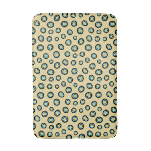 Blue Ringed Octopus Bath Mat (Voorkant Verticaal)