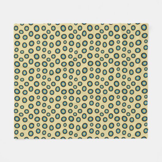 Blue Ringed Octopus Blanket Fleece Deken (Voorkant (Horizontaal))