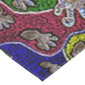 Blue Ringed Octopus Dot Art Tafelkleed (Gekanteld)