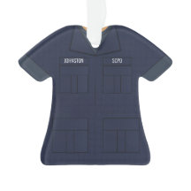 Blue Ripstop Uniform Personalized Occupation