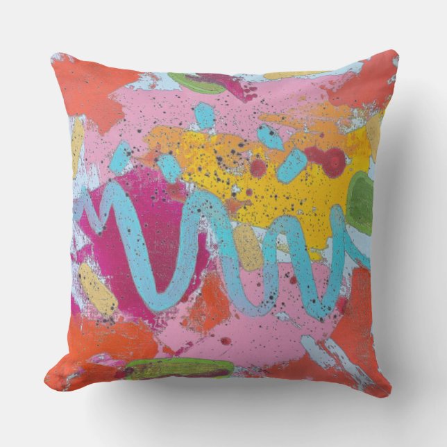 Blue River 20 x 20 Outdoor Sierkussen (Voorkant)