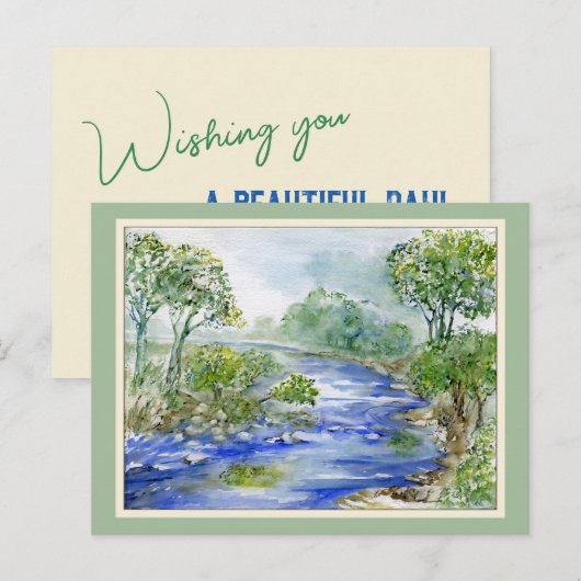 Blue River Anytime Kaart (Voorkant / Achterkant)