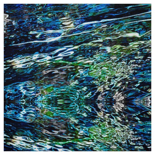 Blue River Fabric Stof (Swatch)