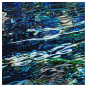 Blue River Fabric Stof (Close Up)