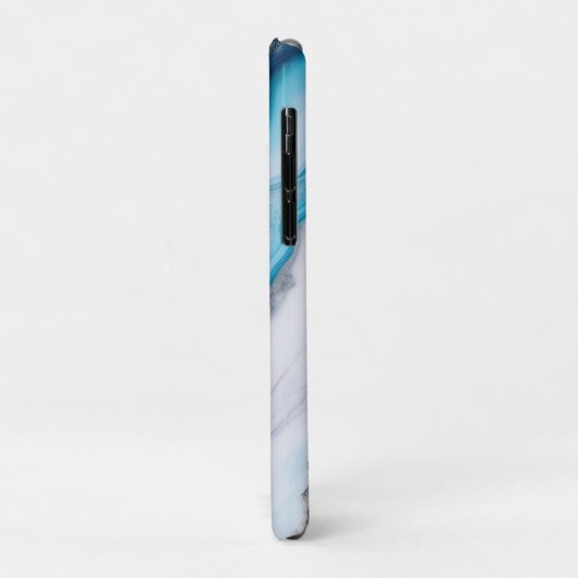 Blue River Marble Case-Mate iPhone Case (Achterkant/links)