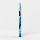 Blue River Marble Case-Mate iPhone Case (Achterkant/rechts)