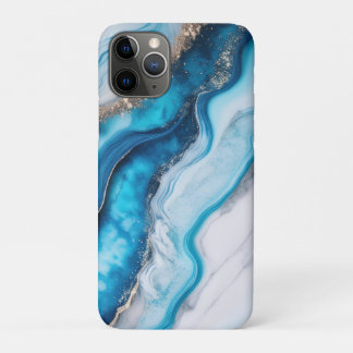 Blue River Marble Case-Mate iPhone Case