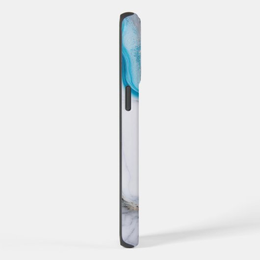 Blue River Marble iPhone Hoesje (Rechterkant)