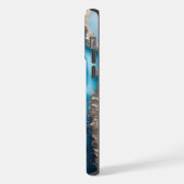 Blue River Marble iPhone Hoesje (Linkerkant)