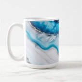 Blue River Marble Koffiemok (Links)