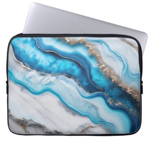 Blue River Marble Laptop Sleeve